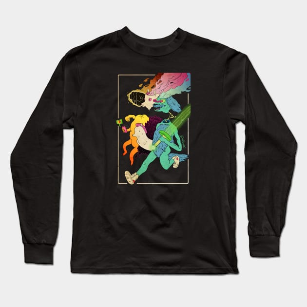 Life One Night Long Sleeve T-Shirt by goldsuit